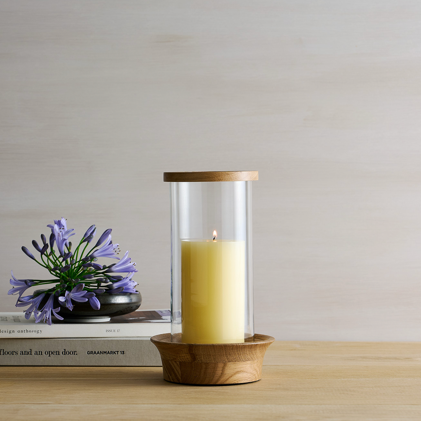 置物 Yarnnakarn Parasol Candle Holder Arbor Hurricane Small – The Collective India