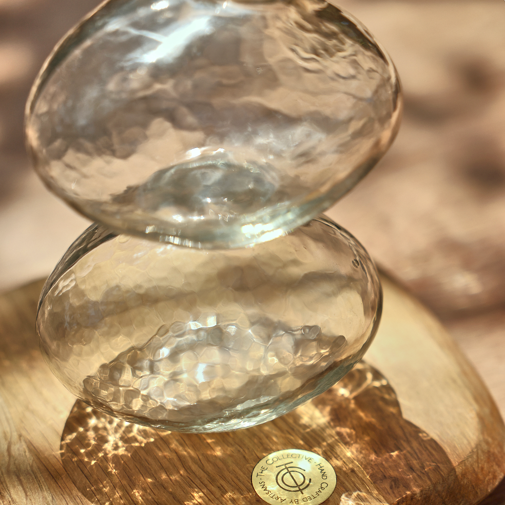 Pebbled Natura Vases - Set of 3