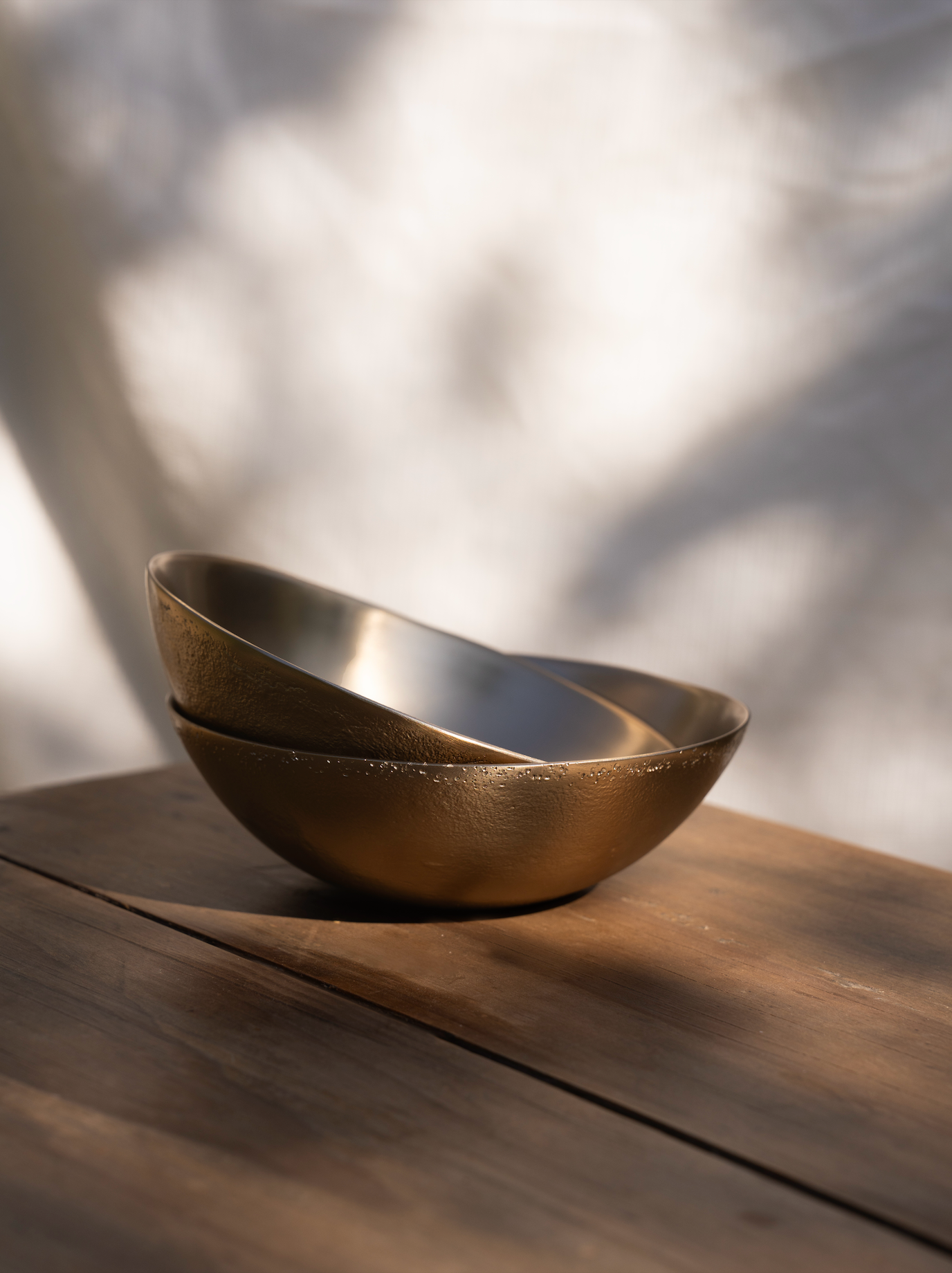 Stinson Antique Brass Bowl Small - Set of 2