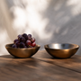 Stinson Antique Brass Bowl Small - Set of 2